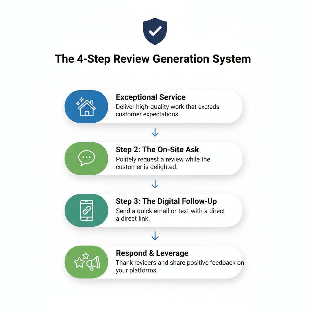 An infographic showing a 10-step roadmap for starting a restoration business.